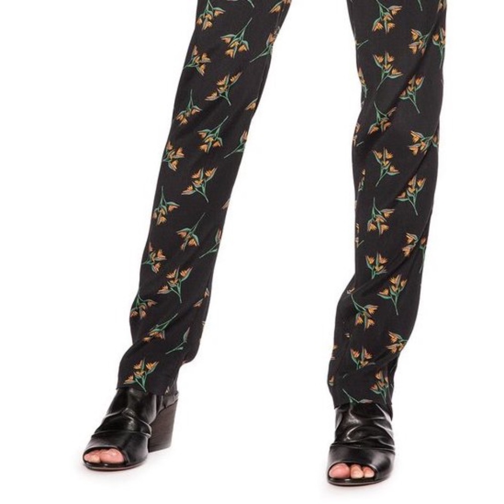 Ba&Sh Bash Fady Noir Print Jumpsuit Euc - image 3